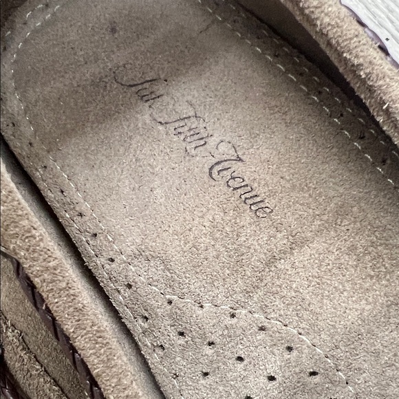 Saks Fifth Avenue Tan Suede Boat Shoes